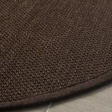 safavieh clearance natural fiber nf133d chocolate rug