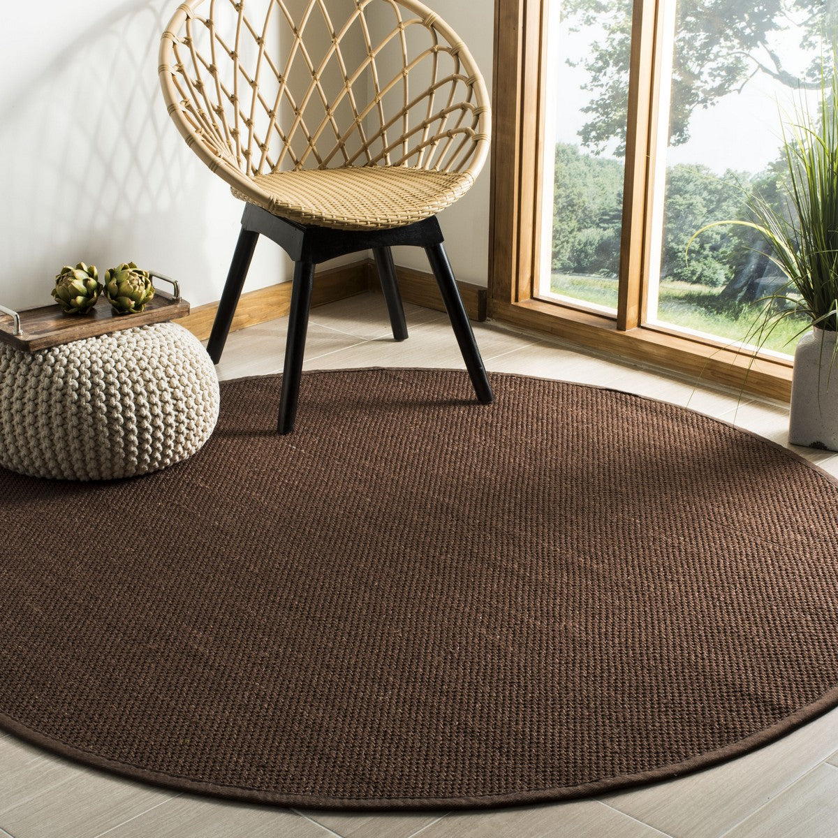 safavieh clearance natural fiber nf133d chocolate rug