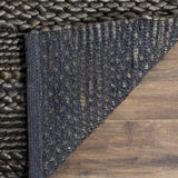 safavieh clearance natural fiber nf212c charcoal rug