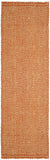 safavieh clearance natural fiber nf262b rust rug