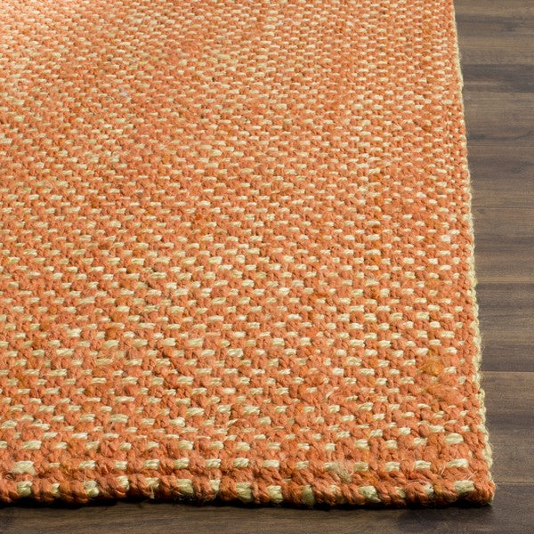 safavieh clearance natural fiber nf262b rust rug