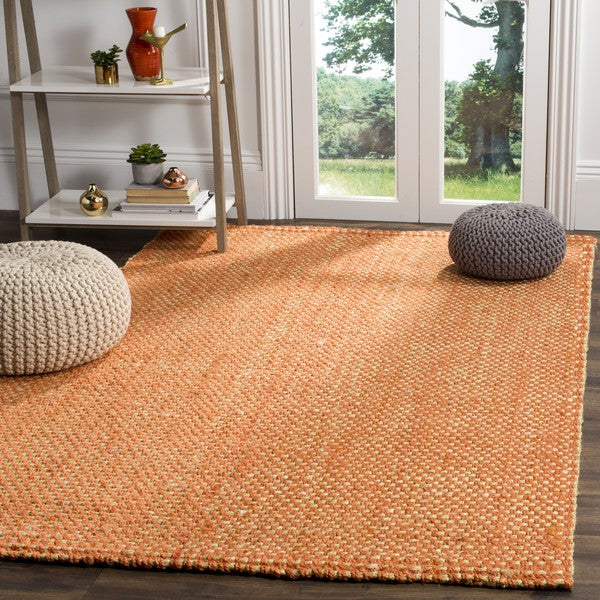 safavieh clearance natural fiber nf262b rust rug