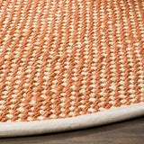 safavieh clearance natural fiber nf262b rust rug