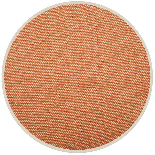 safavieh clearance natural fiber nf262b rust rug
