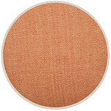 safavieh clearance natural fiber nf262b rust rug