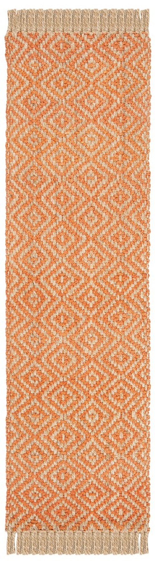 safavieh clearance natural fiber nf266b orange rug