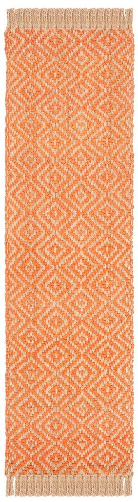 safavieh clearance natural fiber nf266b orange rug