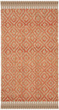 safavieh clearance natural fiber nf266b orange rug