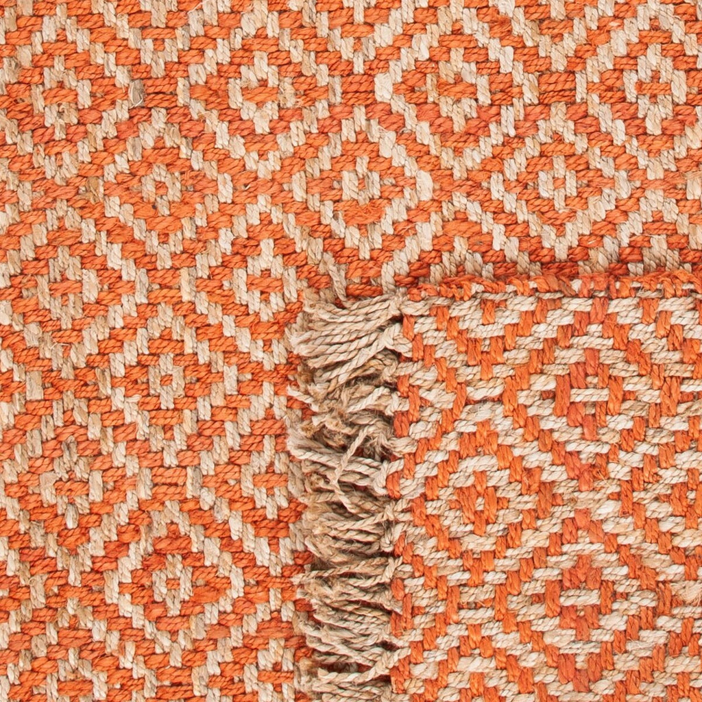 safavieh clearance natural fiber nf266b orange rug