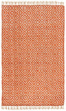 safavieh clearance natural fiber nf266b orange rug
