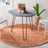 safavieh clearance natural fiber nf266b orange rug