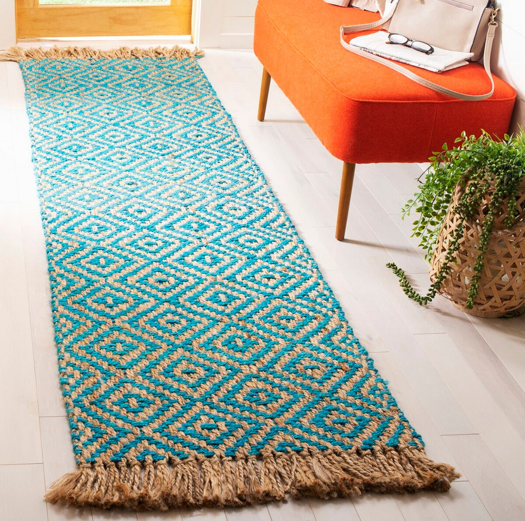 safavieh clearance natural fiber nf266c turquoise rug
