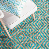 safavieh clearance natural fiber nf266c turquoise rug