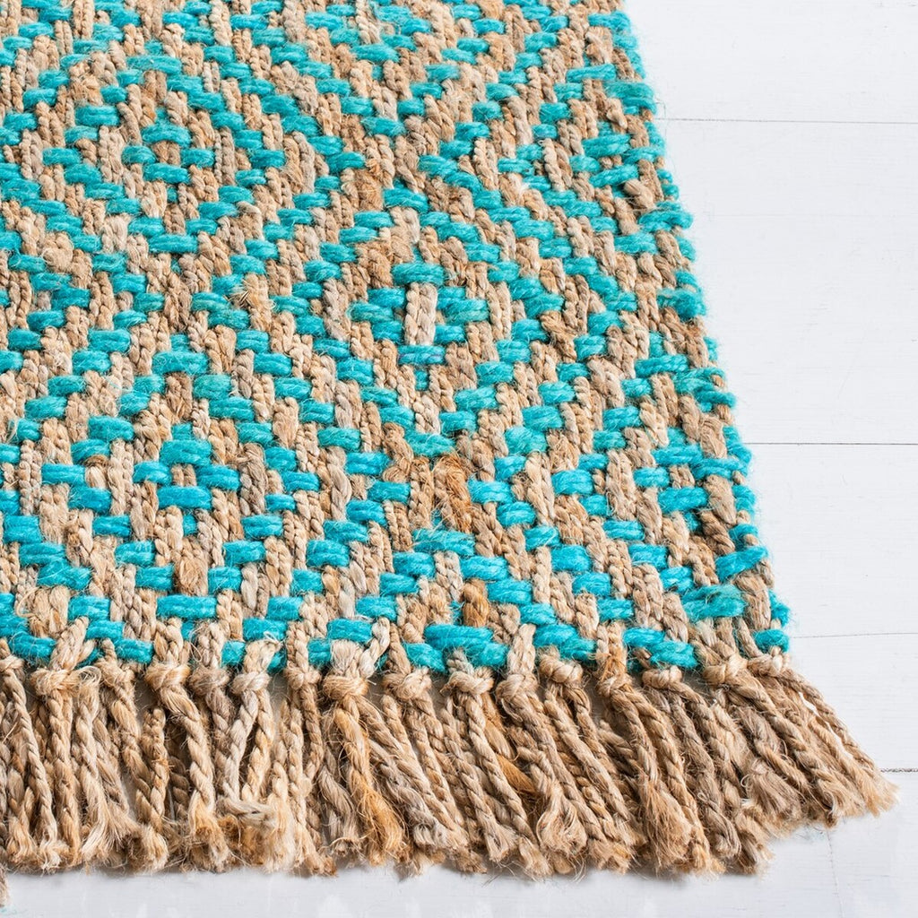 safavieh clearance natural fiber nf266c turquoise rug