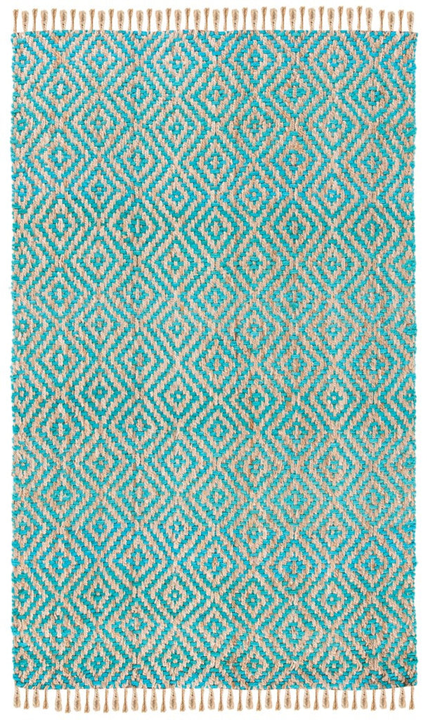 safavieh clearance natural fiber nf266c turquoise rug