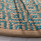 safavieh clearance natural fiber nf266c turquoise rug