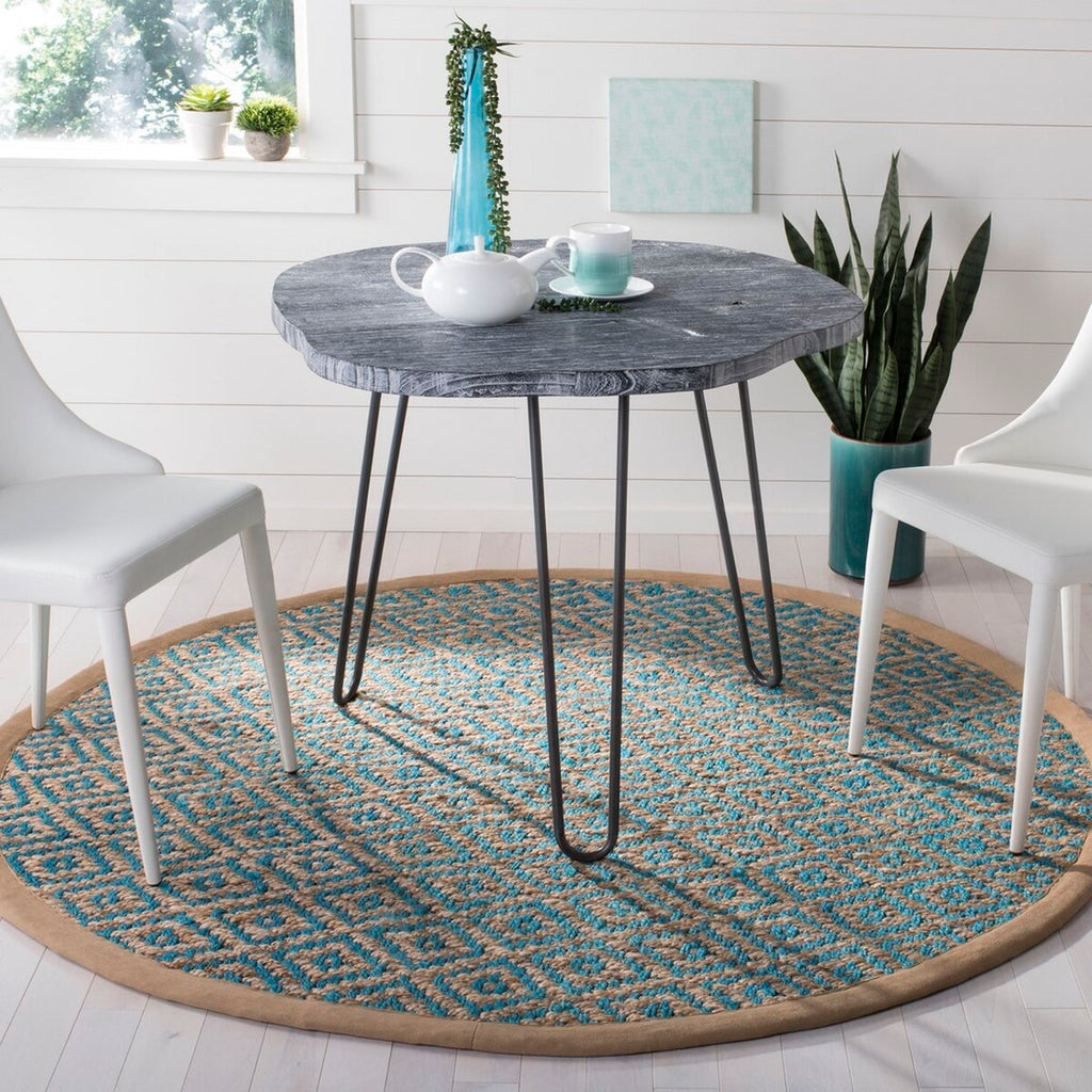 safavieh clearance natural fiber nf266c turquoise rug