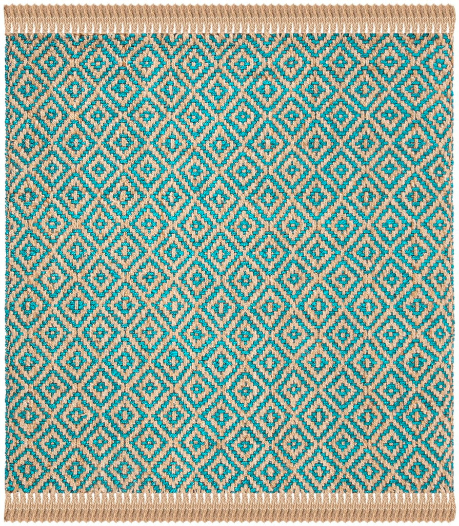 safavieh clearance natural fiber nf266c turquoise rug
