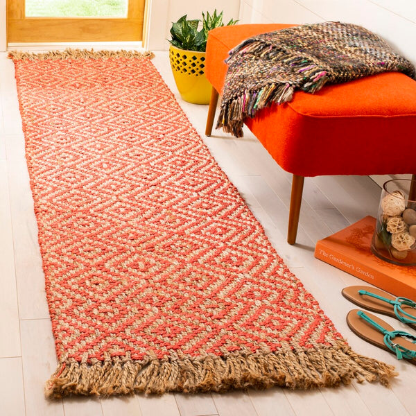 safavieh clearance natural fiber nf266g fuchsia rug