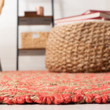 safavieh clearance natural fiber nf266g fuchsia rug
