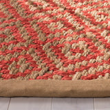 safavieh clearance natural fiber nf266g fuchsia rug