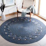 safavieh clearance natural fiber nf364n navy rug