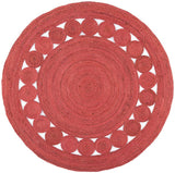 safavieh clearance natural fiber nf364p rust rug