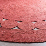 safavieh clearance natural fiber nf364p rust rug