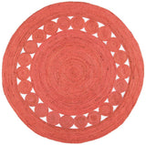 safavieh clearance natural fiber nf364p rust rug