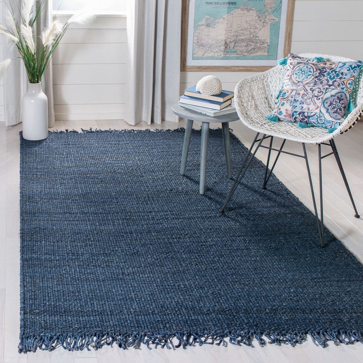 safavieh clearance natural fiber nf368n navy rug