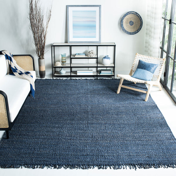 safavieh clearance natural fiber nf368n navy rug