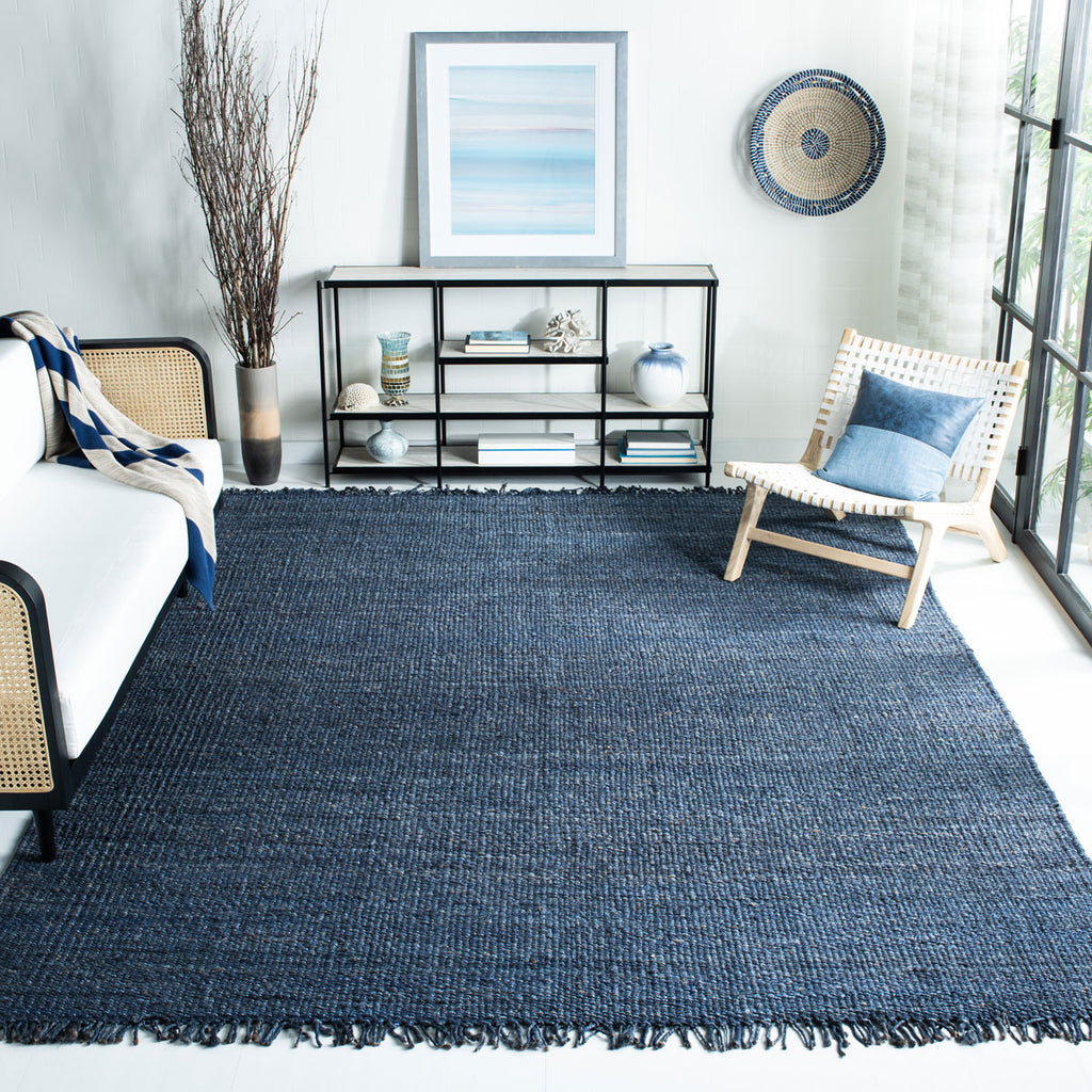 safavieh clearance natural fiber nf368n navy rug