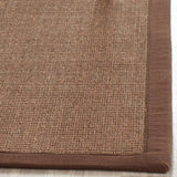 safavieh clearance natural fibers nf441c brown rug