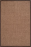 safavieh clearance natural fibers nf441c brown rug