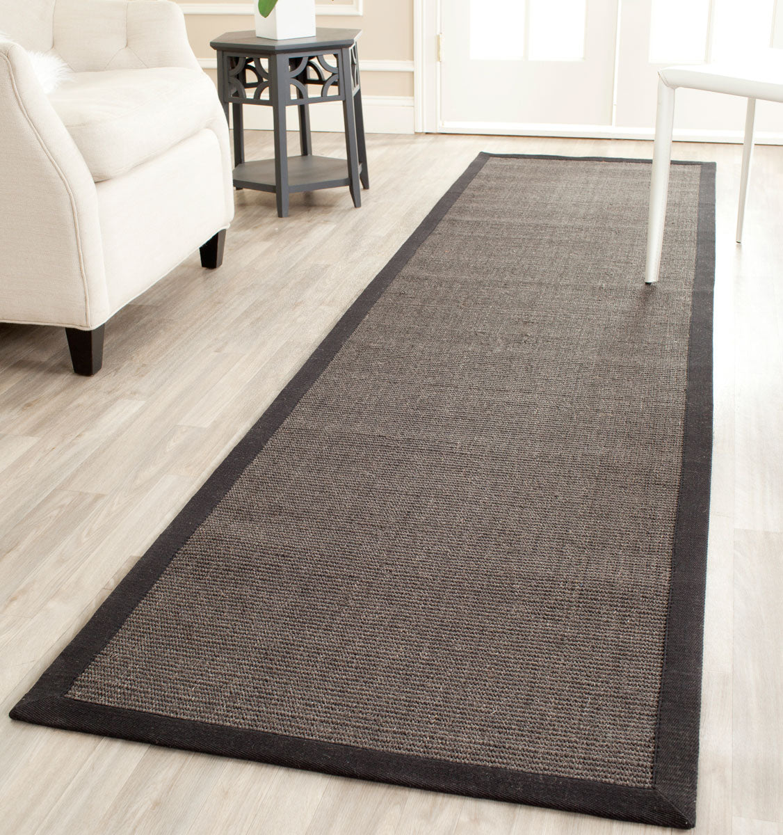 safavieh clearance natural fiber nf441d charcoal rug