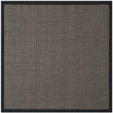 safavieh clearance natural fiber nf441d charcoal rug