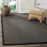 safavieh clearance natural fiber nf441d charcoal rug
