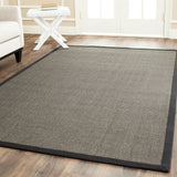 safavieh clearance natural fiber nf441d charcoal rug