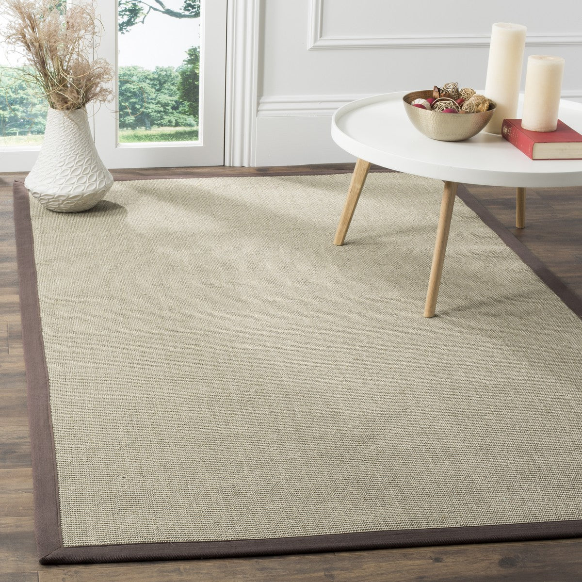 safavieh clearance natural fibers nf441f taupe rug