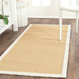 safavieh clearance natural fibers nf441k maize rug