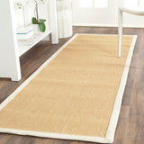 safavieh clearance natural fibers nf441k maize rug
