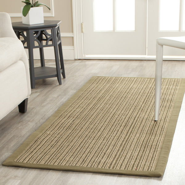 safavieh clearance natural fibers nf442a green rug