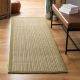 safavieh clearance natural fibers nf442a green rug