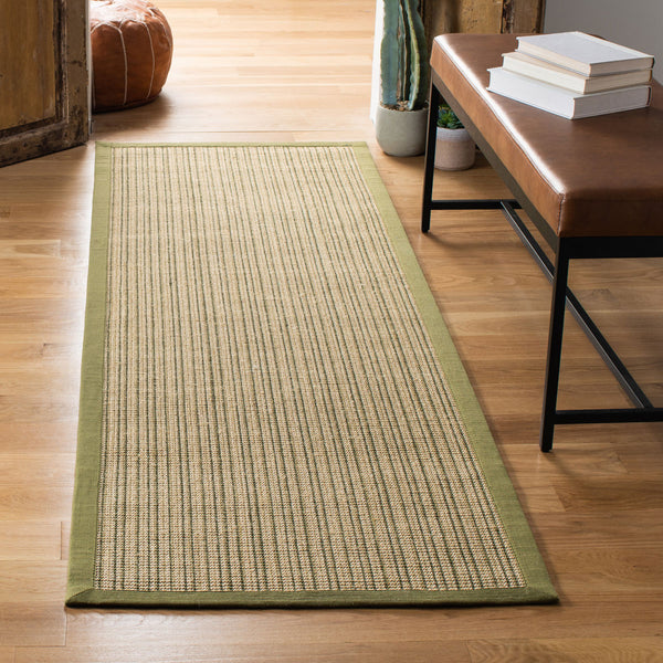 safavieh clearance natural fibers nf442a green rug