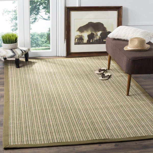 safavieh clearance natural fibers nf442a green rug