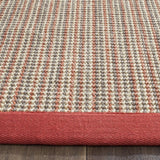 safavieh clearance natural fibers nf442b red rug