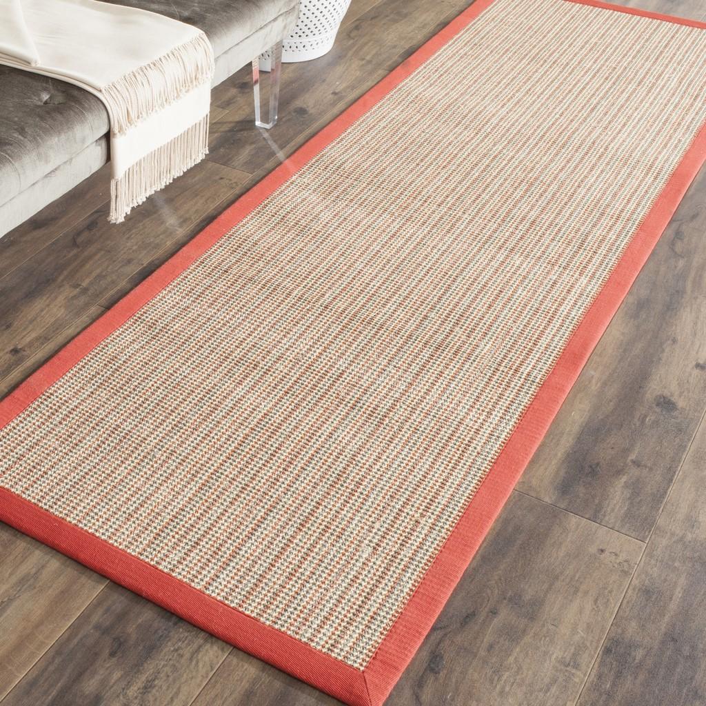 safavieh clearance natural fibers nf442b red rug