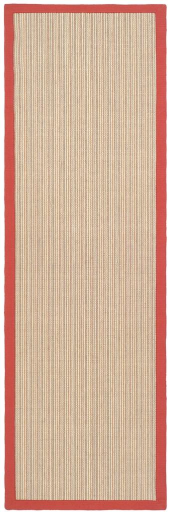 safavieh clearance natural fibers nf442b red rug