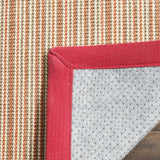safavieh clearance natural fiber nf442b red rug