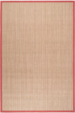 safavieh clearance natural fiber nf442b red rug